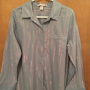 Victoria’s Secret  button down night shirt